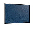 Wandtafel Stahlemaille blau, 120x 90 cm, ohne Kreideablage,