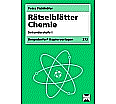 Rätselblätter Chemie aus der Kategorie Chemie