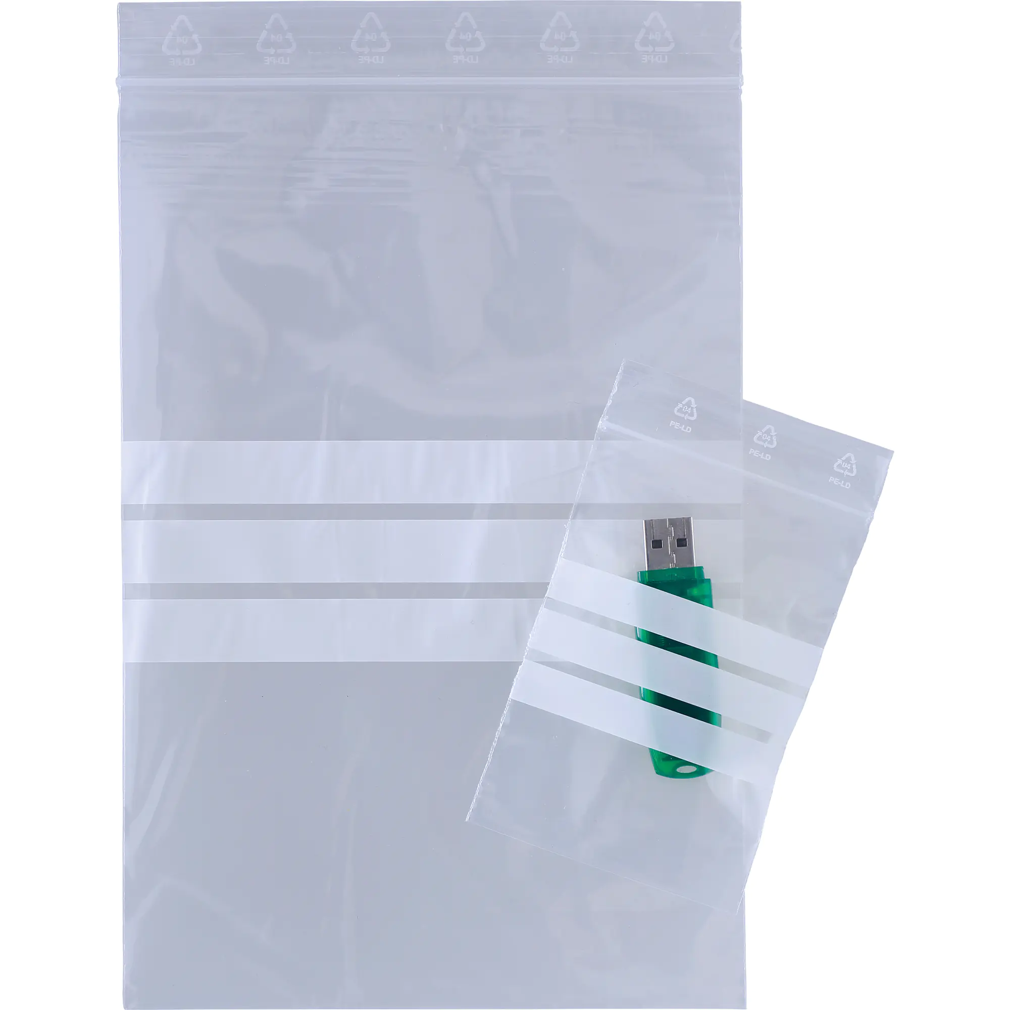 Druckverschluss-Beutel 120x170mm 0,05mm 100 St. aus der Kategorie Versand & Verpackung