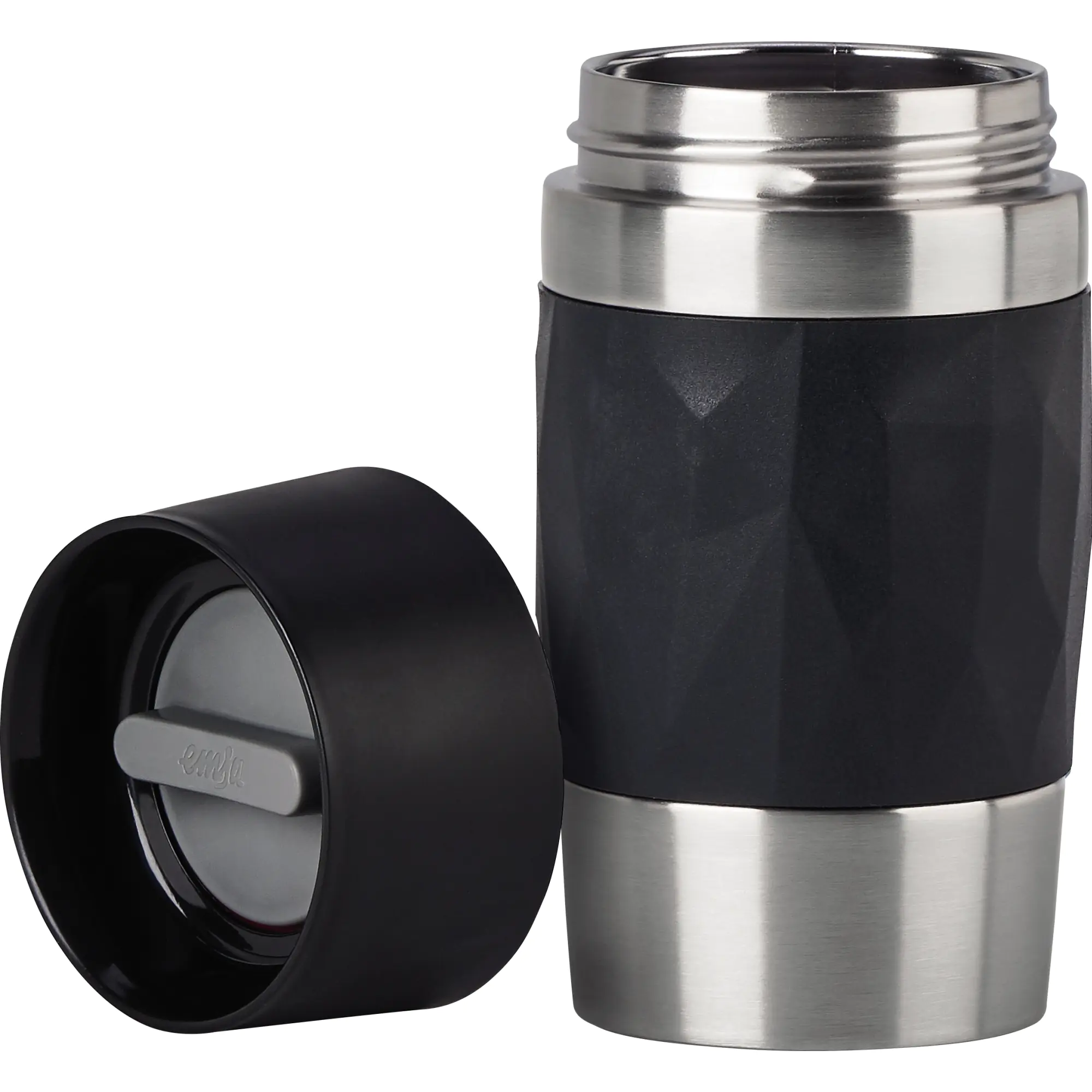 Emsa Isolierbecher TRAVEL MUG COMPACT 0,3l schwarz aus der Kategorie Küchenaccessoires