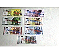 Euro-Banknoten, 40 Scheine in einer Tasche aus der Kategorie Banknoten