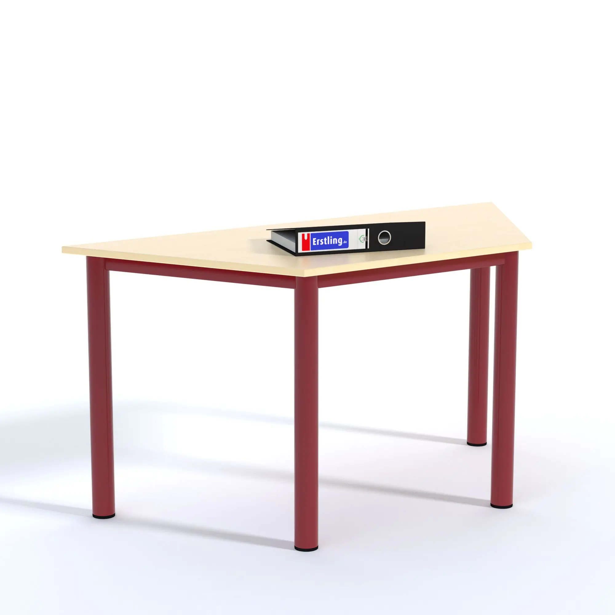 Trapeztisch, 140x70 cm (B/T), höhenverstellbar 58-72 cm, aus der Kategorie Trapeztische