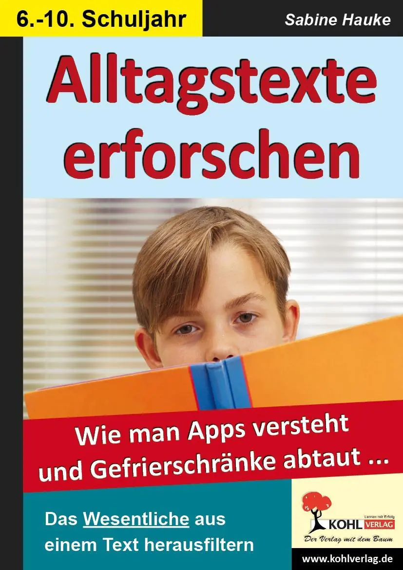 Alltagstexte erforschen aus der Kategorie Schulbücher