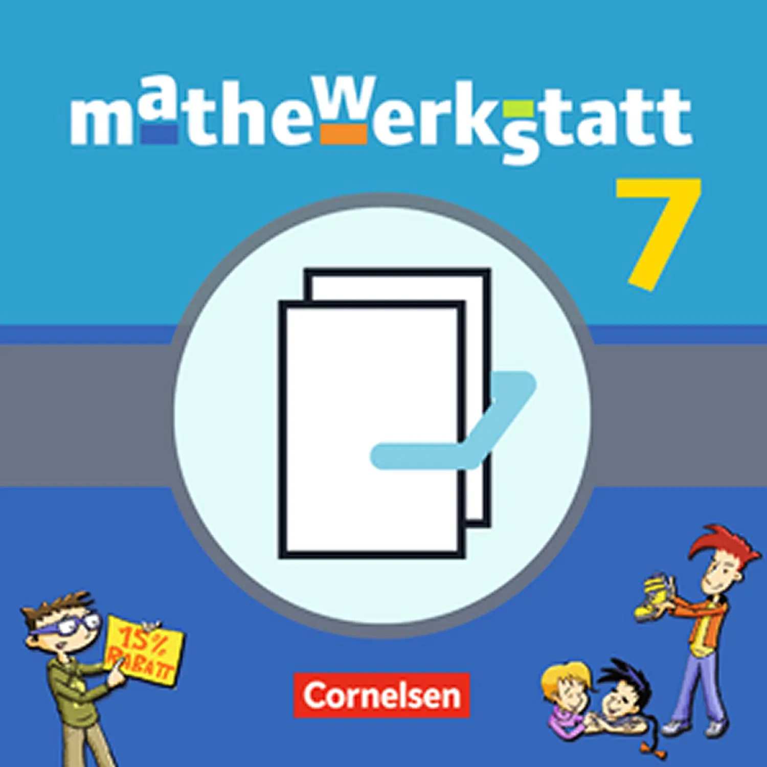 mathewerkstatt 7. Schuljahr. Schülerbuch + Materialblock aus der Kategorie Mathematik