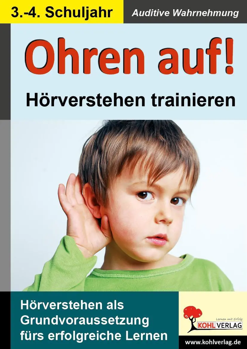 Ohren auf! - Hörverstehen trainieren 3.-4. Schuljahr aus der Kategorie Pädagogik