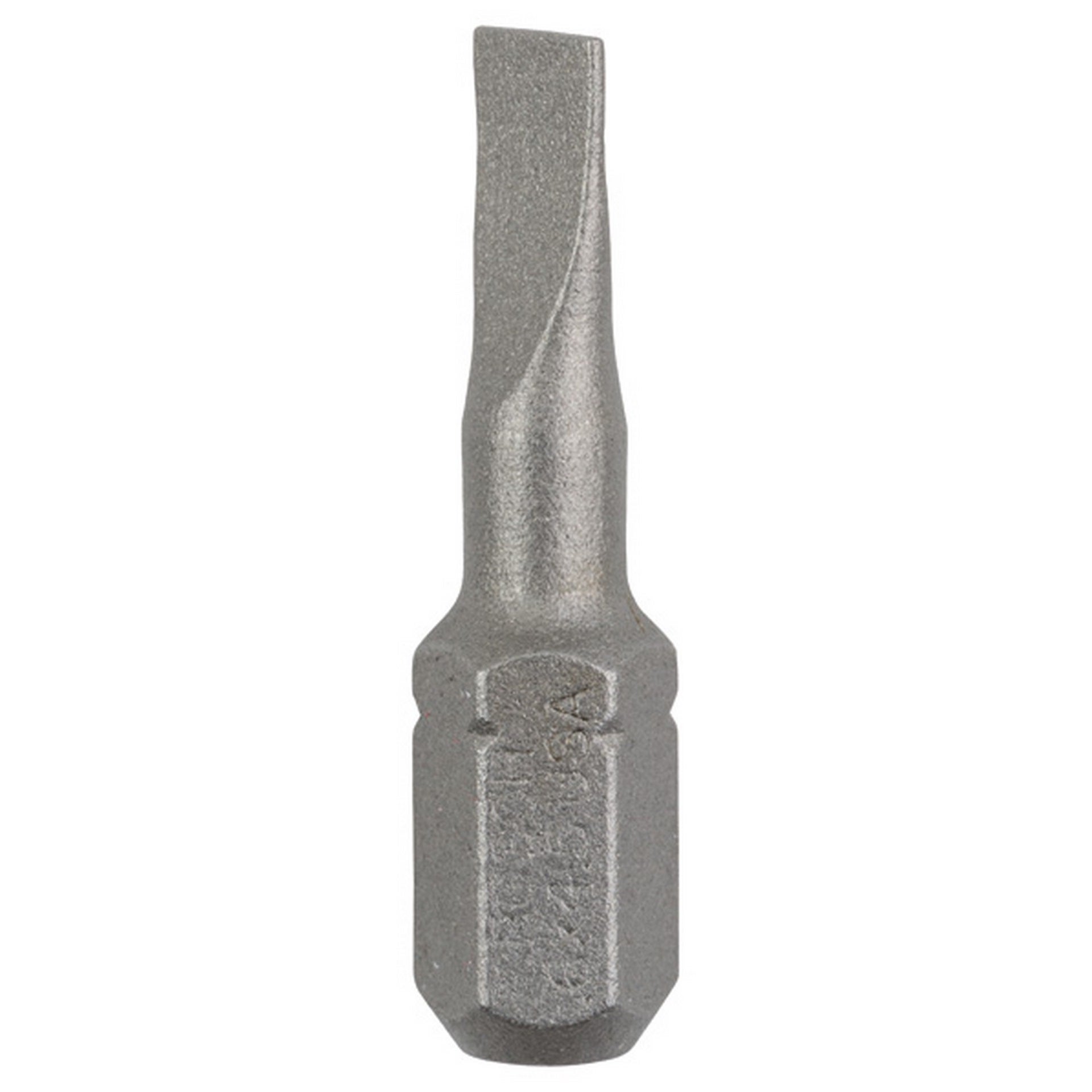 Bosch Schrauberbit Extra-Hart S 0,6 x 4,5, 25 mm, 25er-Pack #2607001460