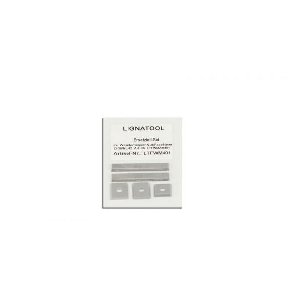 Lignatool Wendemesser-Set für Fräser Ø30mm, Nutzlänge 40mm