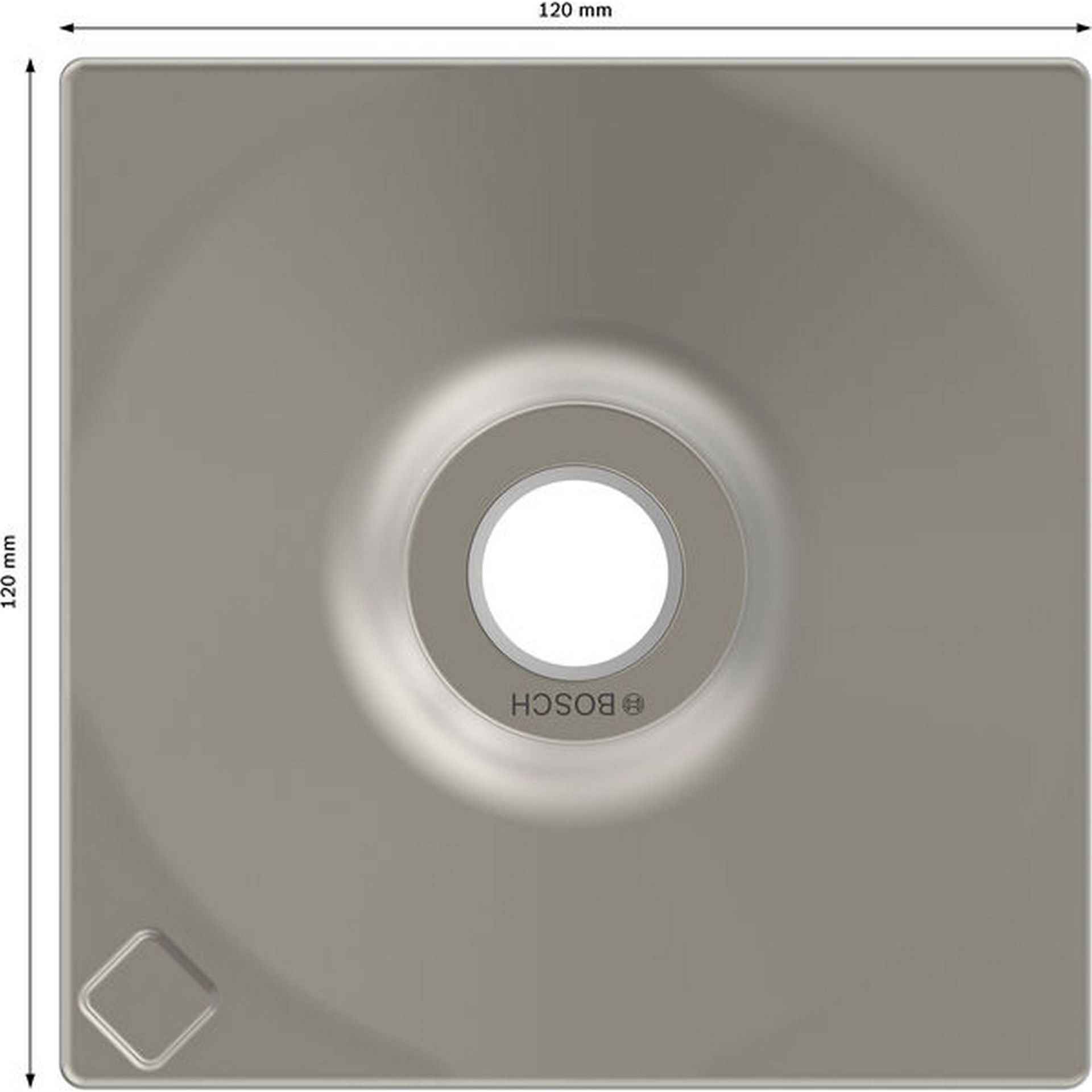 Bosch PRO SDS max Stampferplatte, 120 mm #1618633101