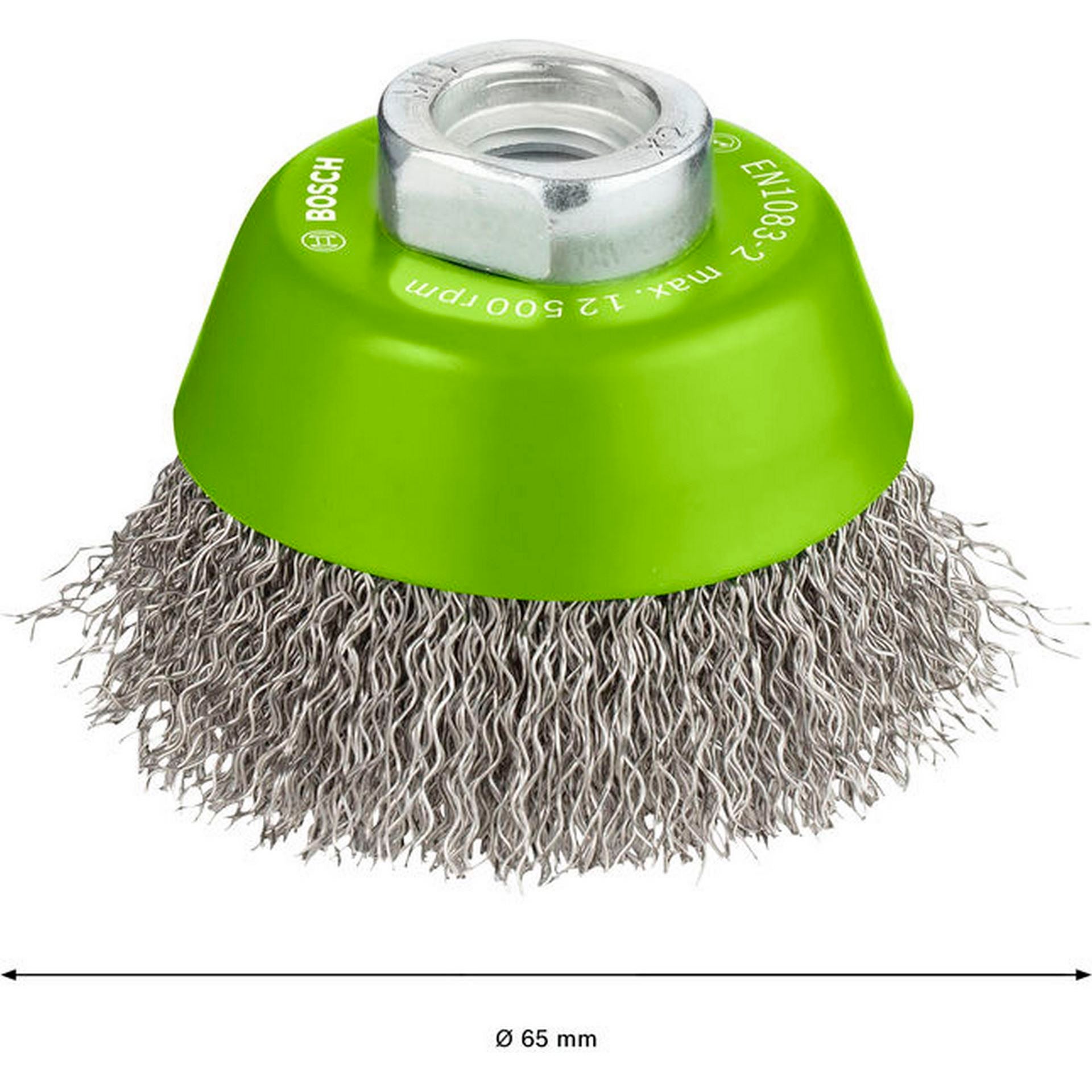 Bosch PRO Stainless Steel clean Topfbürste, 65 x 0,3 mm, Gewinde #2608622061
