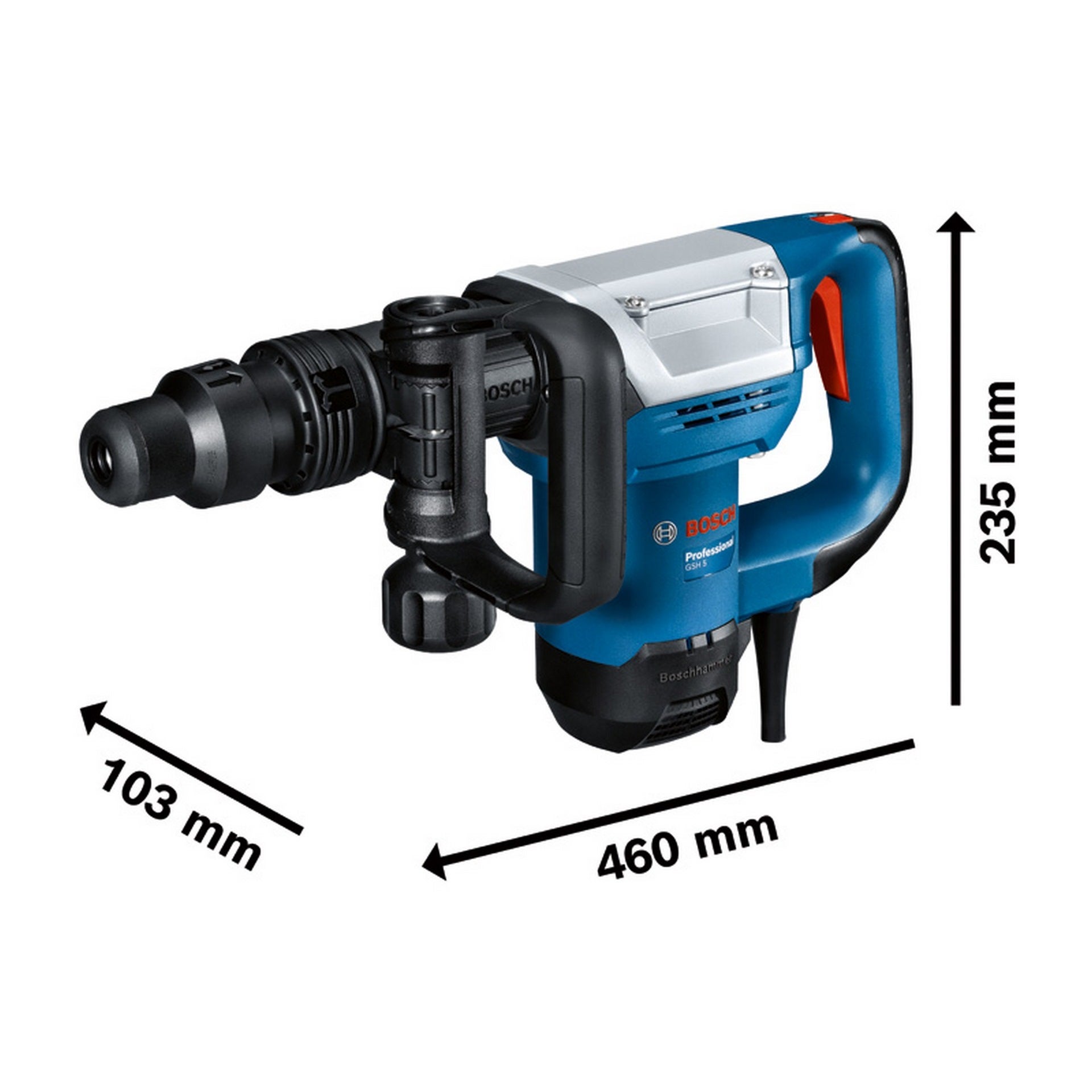 Bosch Schlaghammer mit SDS max GSH 5 #0611338700