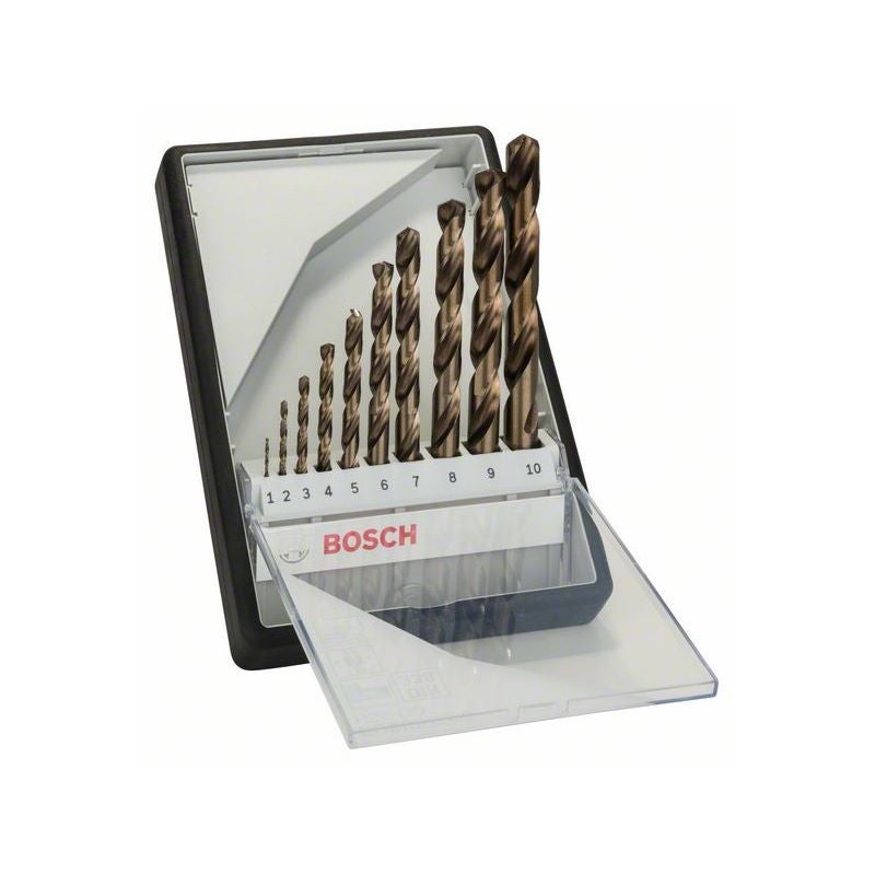 Bosch PRO Stainless Steel HSS-Co Spiralbohrer-Set, 10-tlg. #2607019925