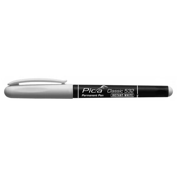Pica Permanentmarker INSTANT WHITHE, Rundspitze 1-2mm #532/52