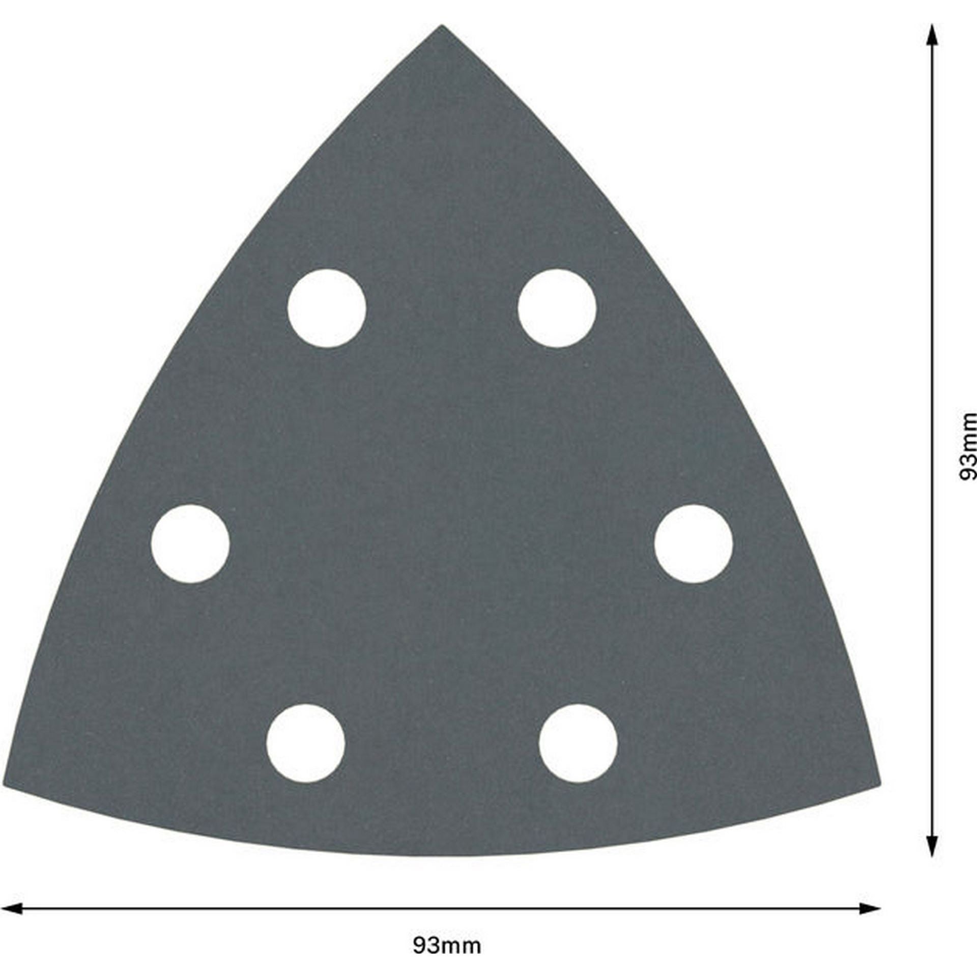 Bosch PRO F355 Schleifblatt, 93 mm, G600, 5-tlg. #2608605199