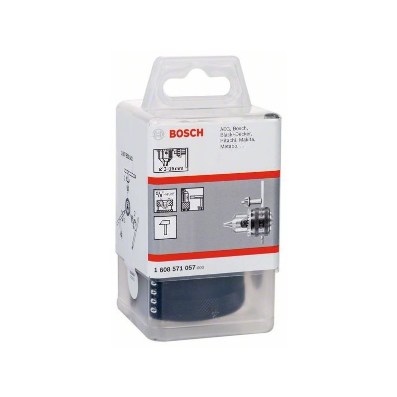 Bosch PRO Zahnkranzbohrfutter, 3-16 mm #1608571057