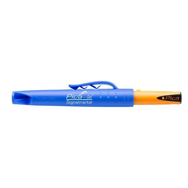 Pica GEL Signalmarker schwarz \"Chloridfrei - für Markierung auf Edelstahl\" #8083