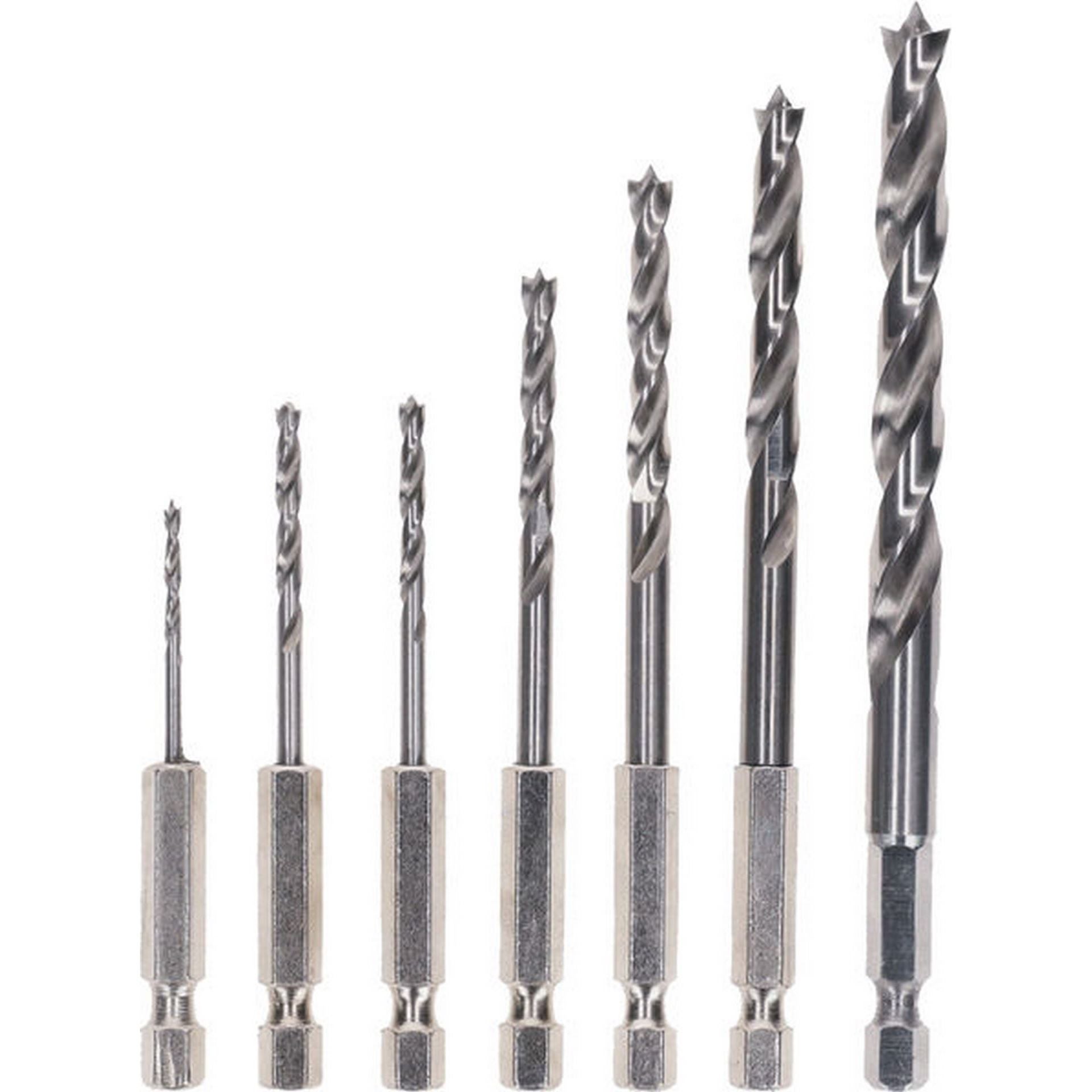 Bosch PRO Wood HSS Holzspiralbohrer Set. 7-tlg. #2607019923