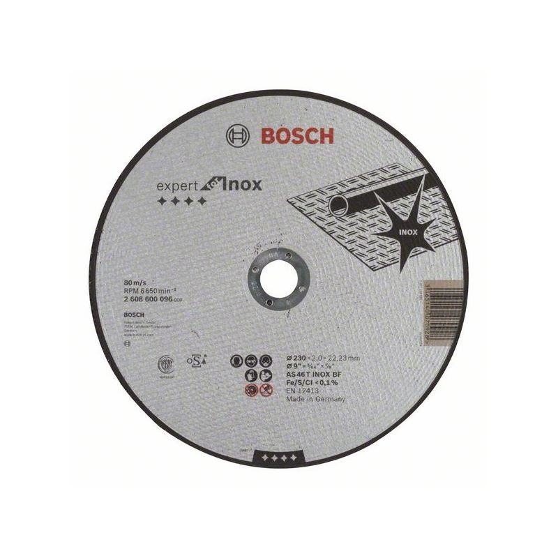Bosch PRO Stainless Steel Trennscheibe, 230 x 2 x 22,23 mm #2608600096