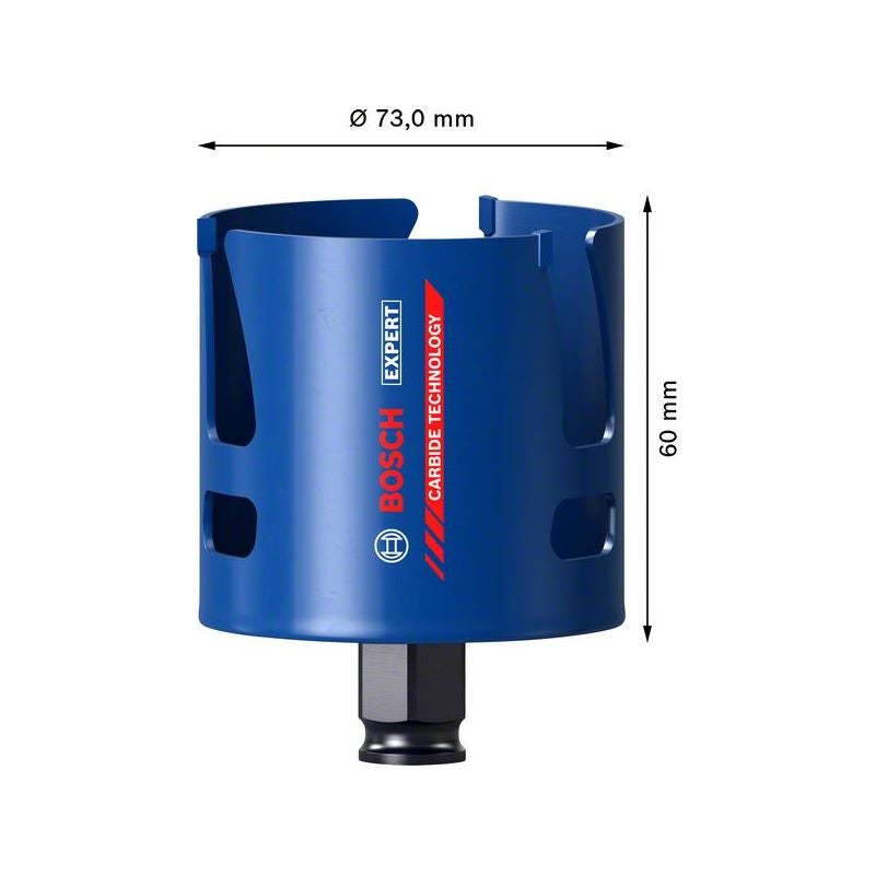 Bosch EXPERT Construction Material Lochsäge, 73x60 mm #2608900472