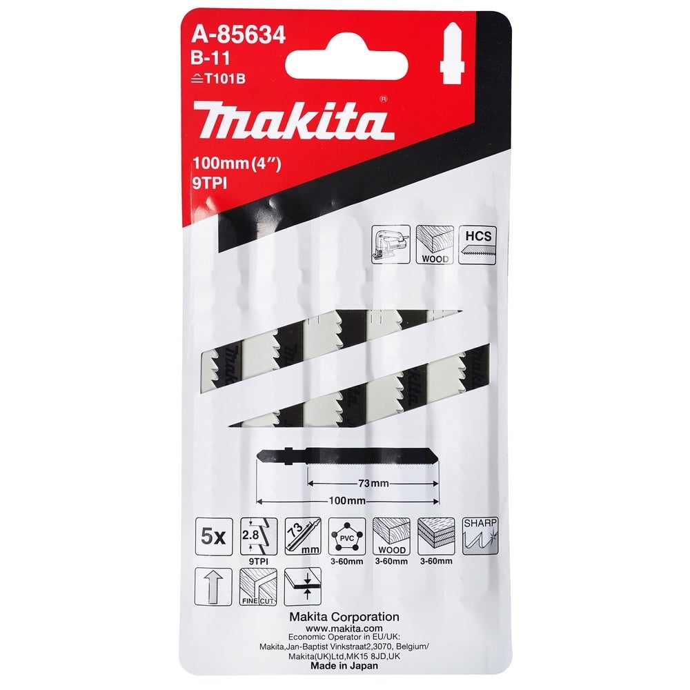 Makita Stichsägeblatt für Holz Sauberer Schnitt #A-85634