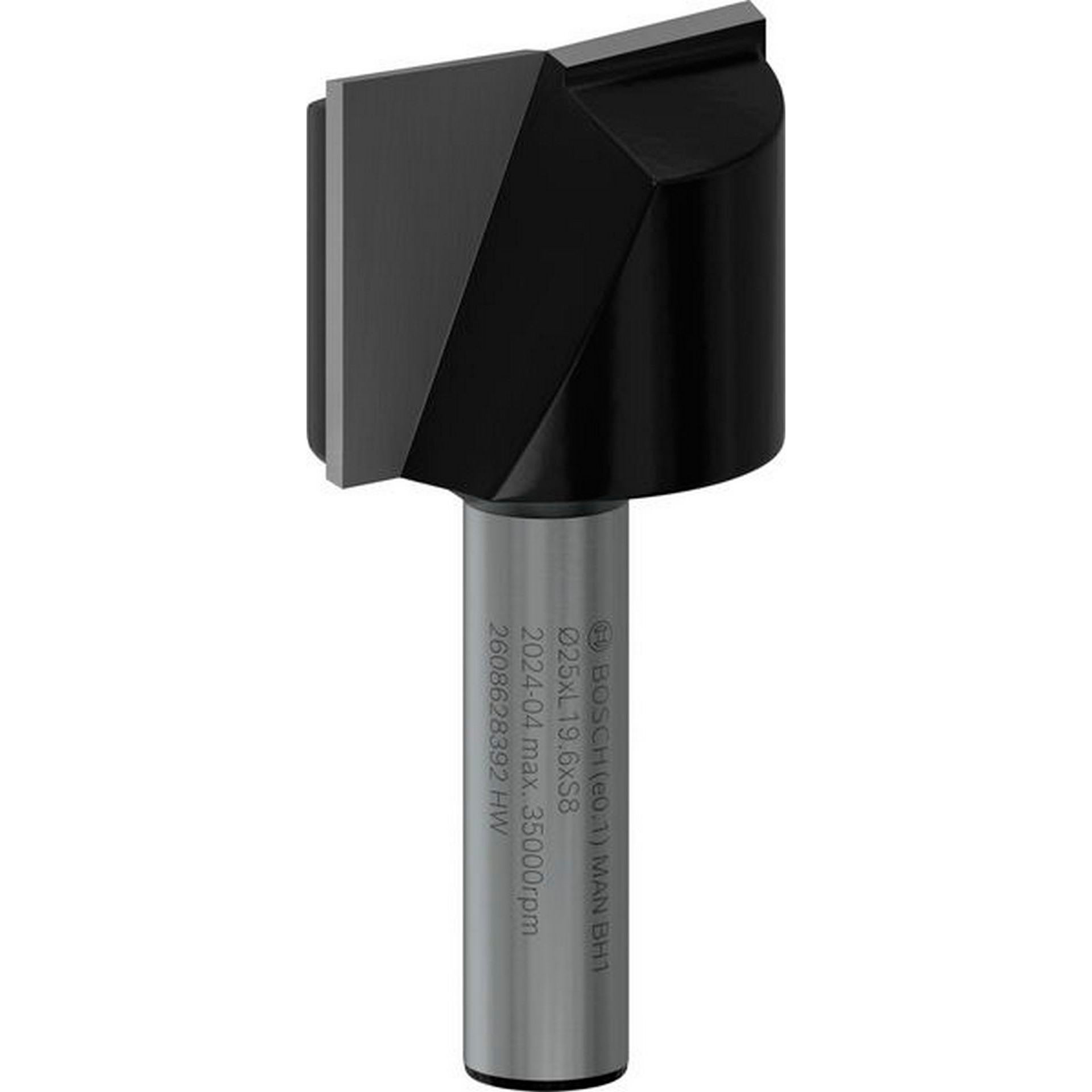 Bosch PRO Nutfräser, zweischneidig, D 25 mm, L 19,6 mm, S 8 mm #2608628392