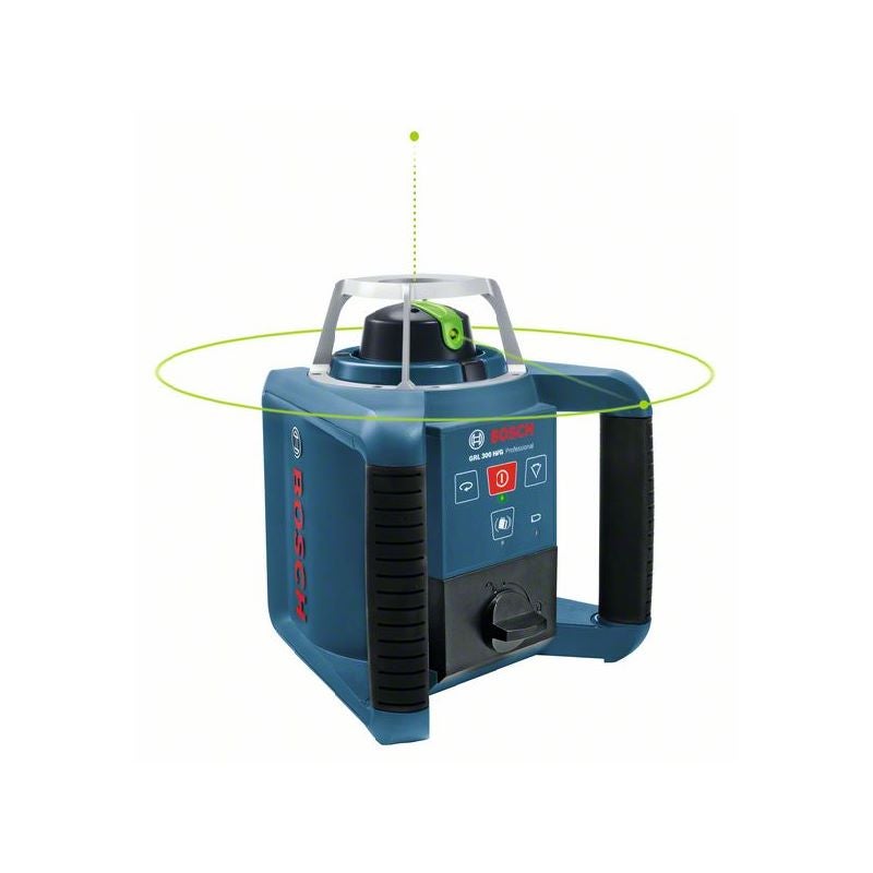 Bosch Rotationslaser GRL 300 HVG mit Baustativ BT 300 HD u. Messstab GR 240 #061599404B