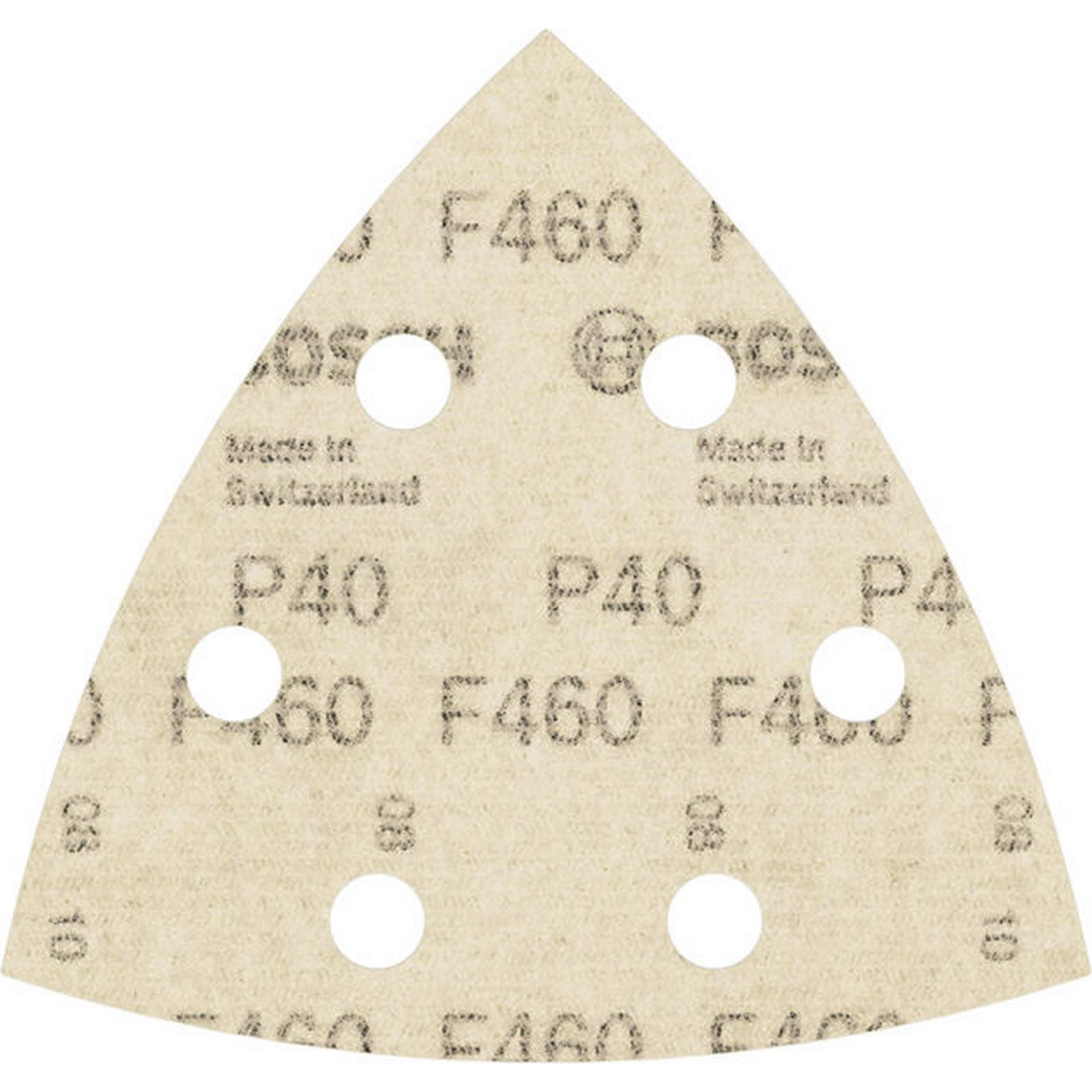 Bosch PRO F460 Schleifblatt, 93 x 93 mm; G40, 5-tlg. #2608621684