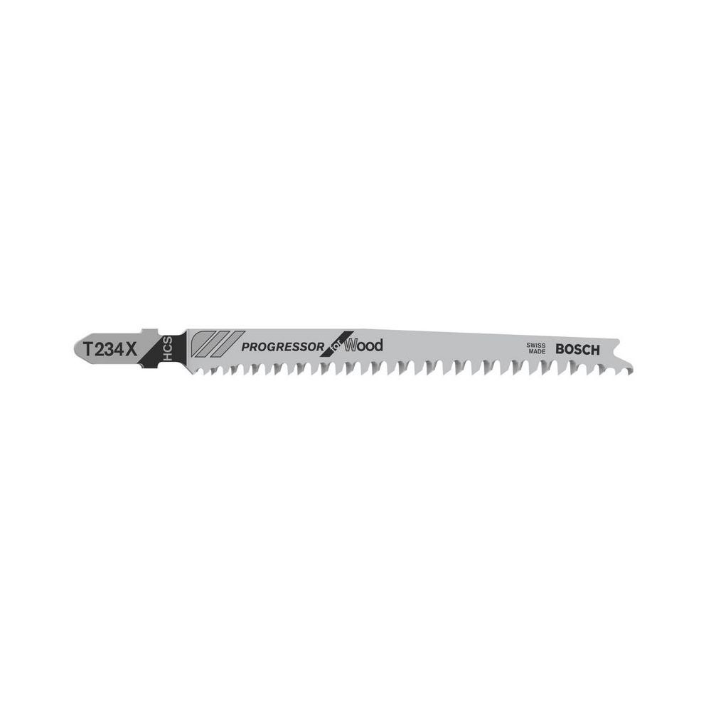 Bosch Stichsägeblatt T 234 X Progressor for Wood, 5er-Pack #2608633528