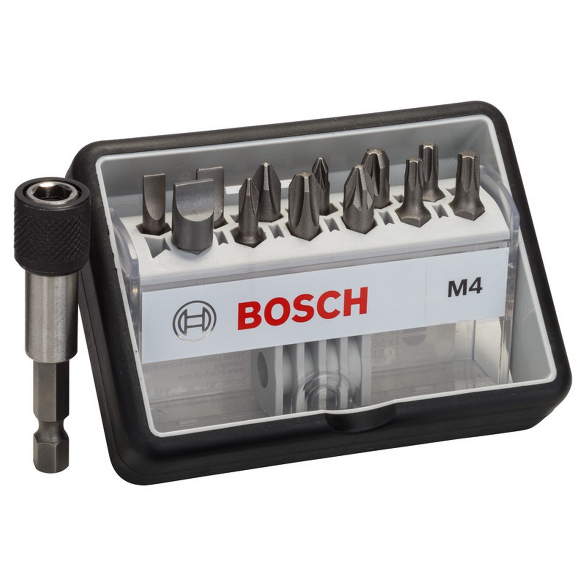 Bosch 12+1-tlg. Schrauberbit-Set, Robust Line, M PH/PZ/T/S, Extra Hard-Ausführung #2607002566