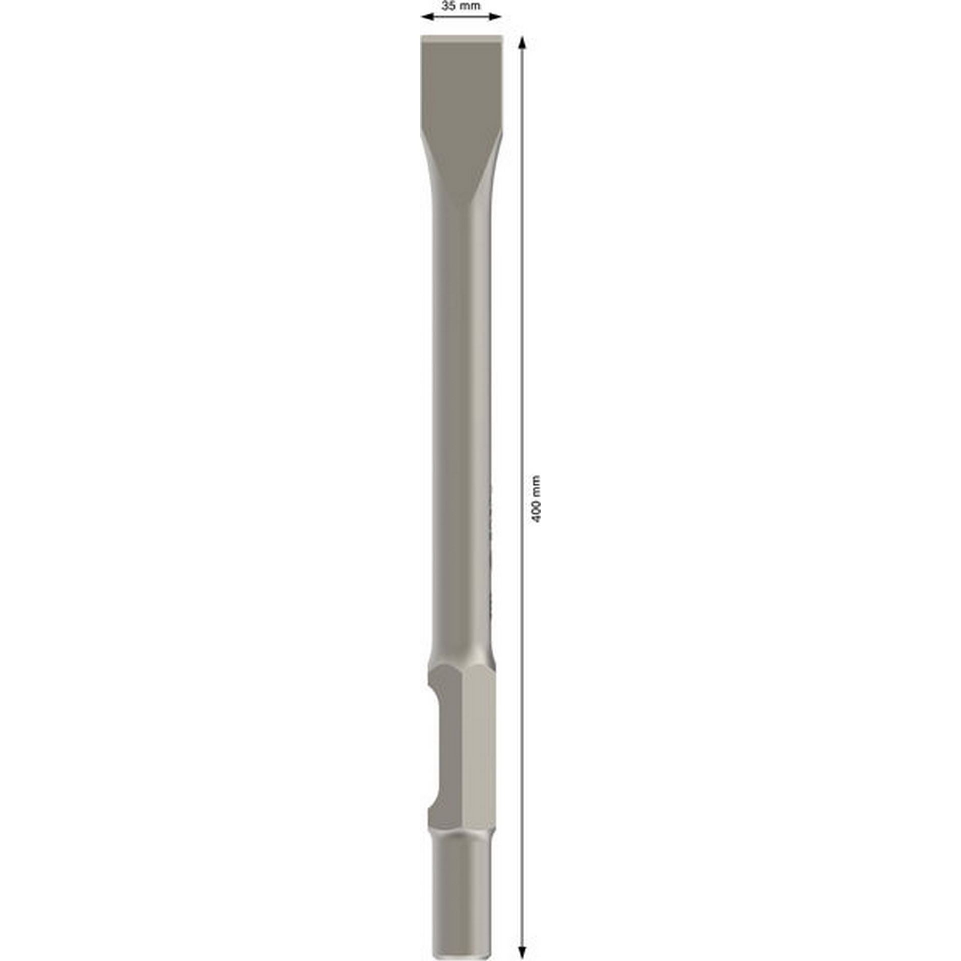 Bosch PRO HEX 30-4C Flachmeißel, 35 x 400 mm #2608690112