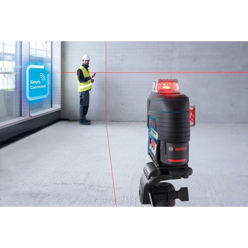 Bosch Linienlaser GLL 3-80 C, 1 x Akku GBA 12V 2.0Ah in L-BOXX #0601063R05