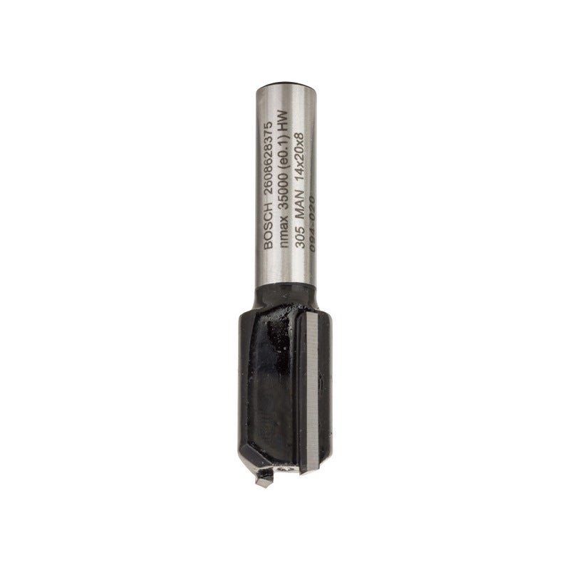 Bosch PRO Nutfräser, zweischneidig, D 14 mm, L 19,6 mm, S 8 mm #2608628375