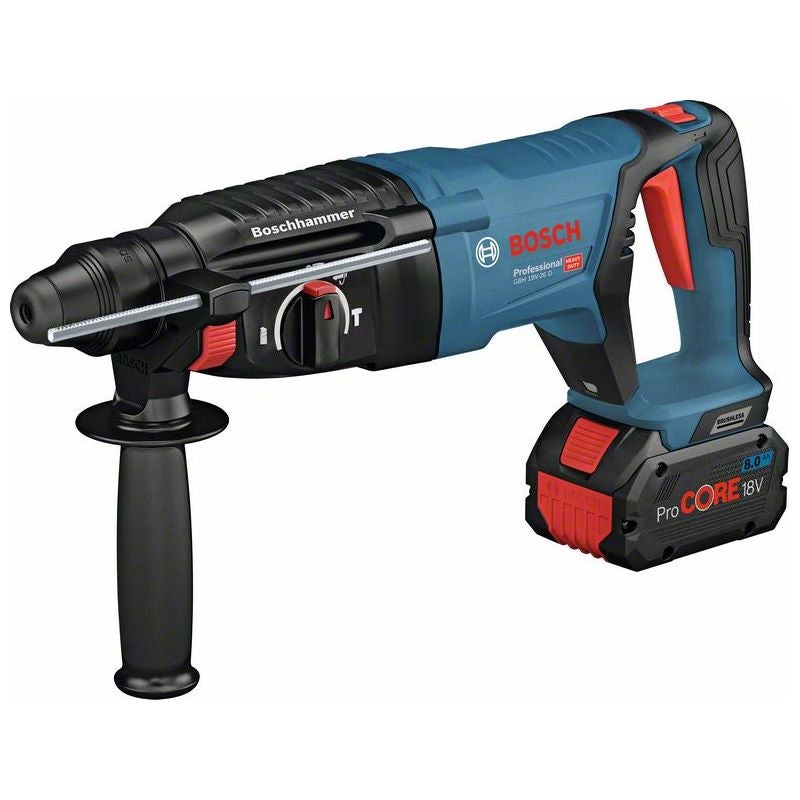 Bosch Akku-Bohrhammer mit SDS plus GBH 18V-26 D im Handwerkerkoffer #0611916000