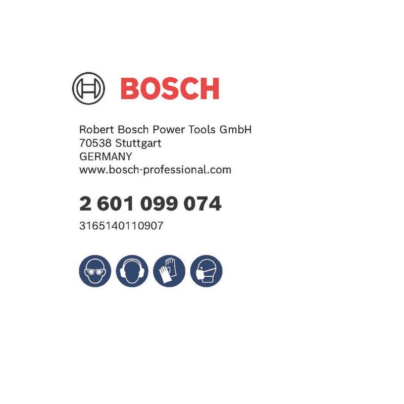Bosch Zwischenlage für Schleifer, Klettverschluss-Ersatzmaterial #2601099074