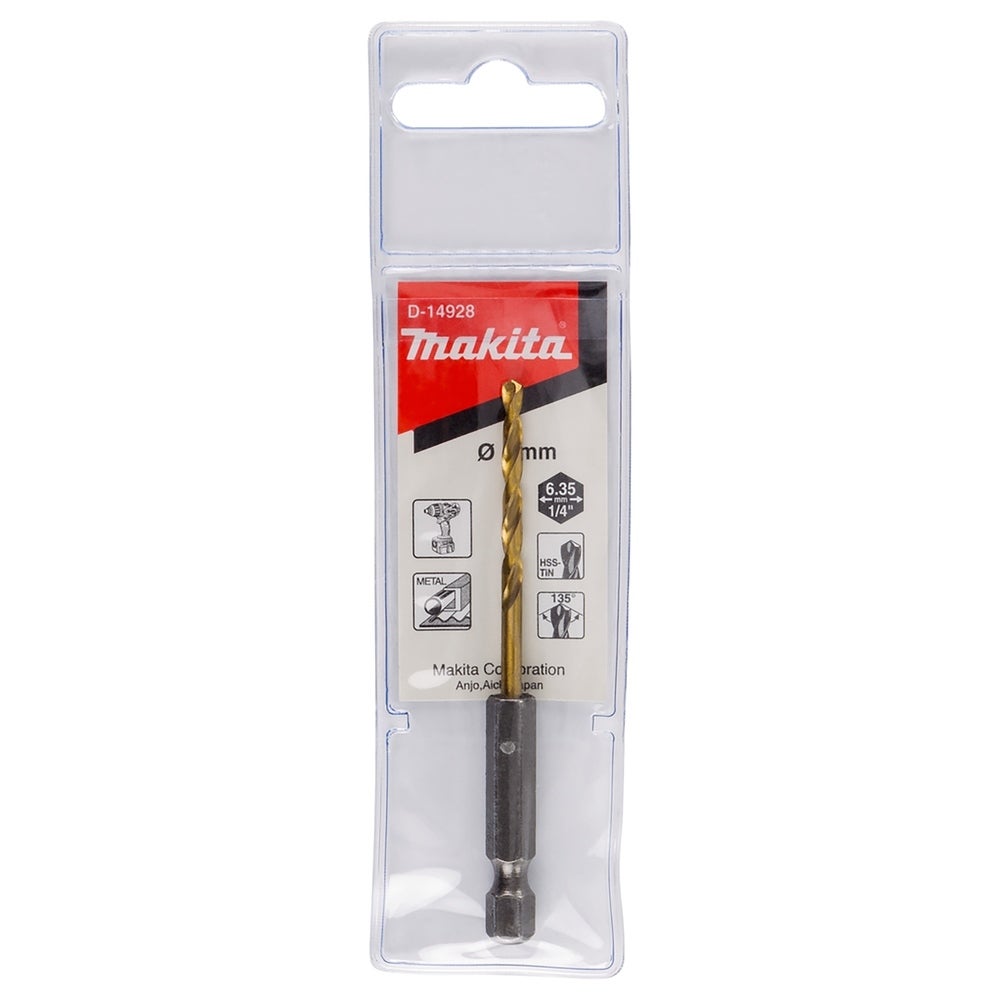 Makita HSS-TiN Bohrer, 3,0 x 81 mm #D-14928