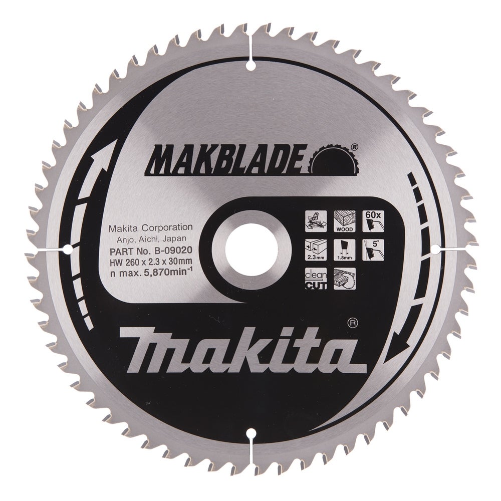 Makita Kreissägeblatt, MAKBLADE #B-09020