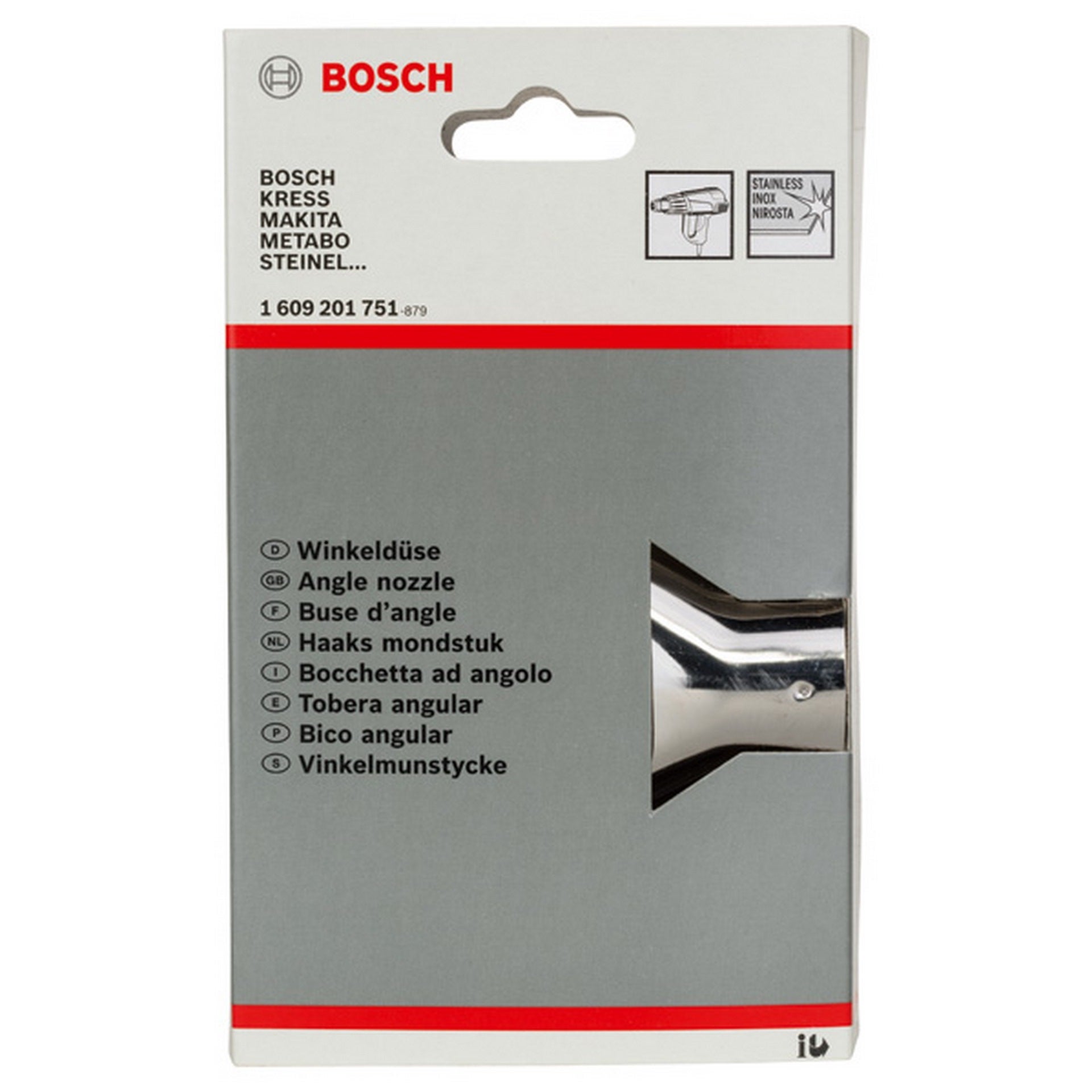 Bosch Winkeldüse, 80 mm, 33,5 mm #1609201751