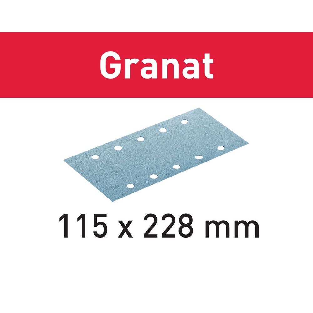 Festool Schleifstreifen Granat 115x228 P40 GR/50 #498944