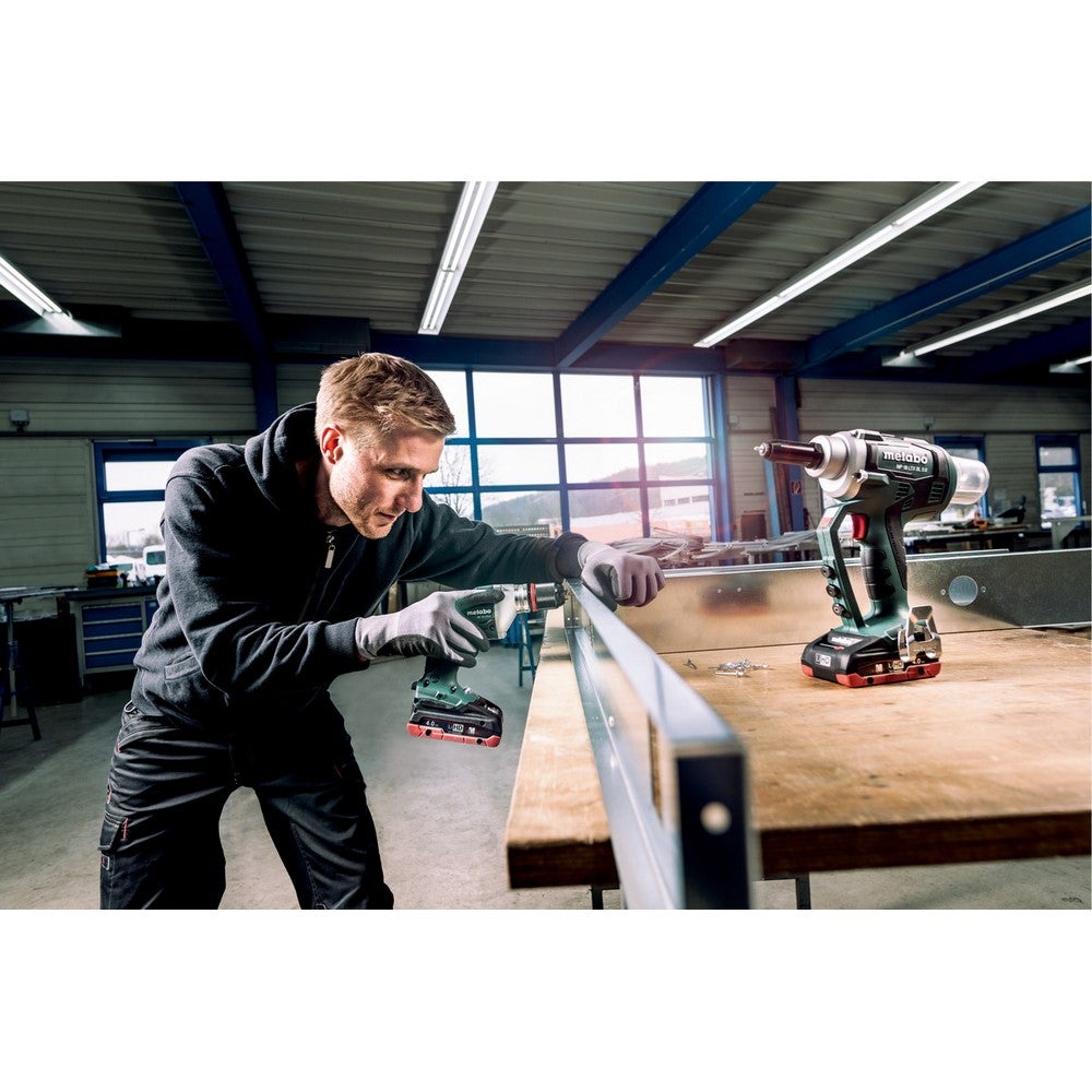 Metabo Akku-Blindnietpistole NP 18 LTX BL 5.0 #619002800 metaBOX 145 L