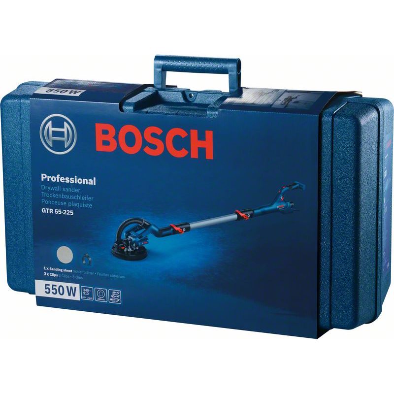 Bosch Trockenbauschleifer GTR 55-225 im Handwerkerkoffer #06017D4000