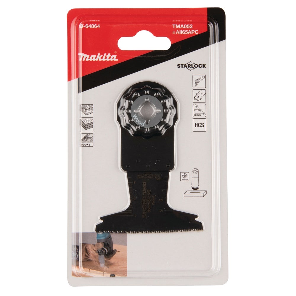 Makita Eintauchsägeblatt HCS, 65 mm, TMA052 #B-64864