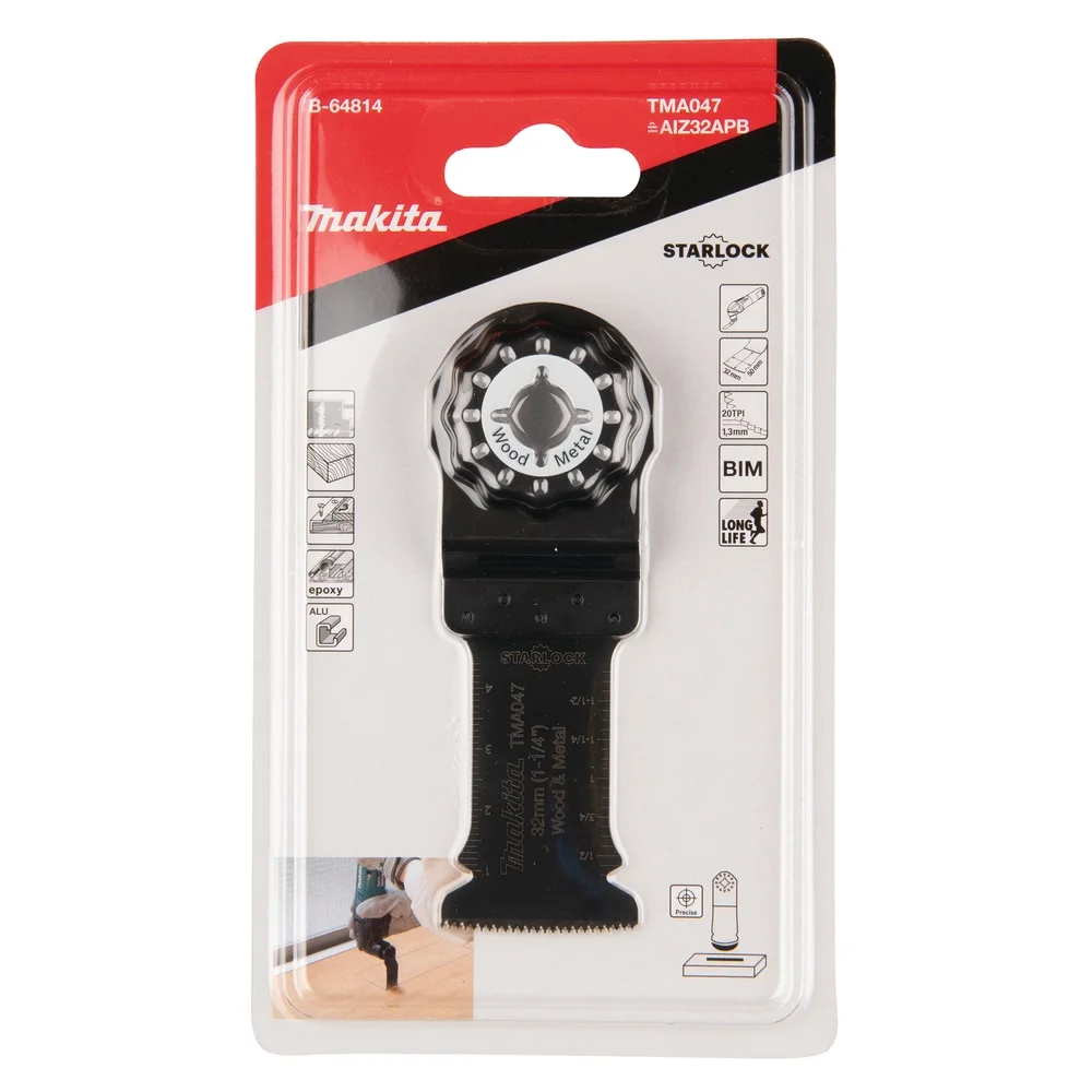 Makita Eintauchsägeblatt BiM, 32 mm, TMA047 #B-64814