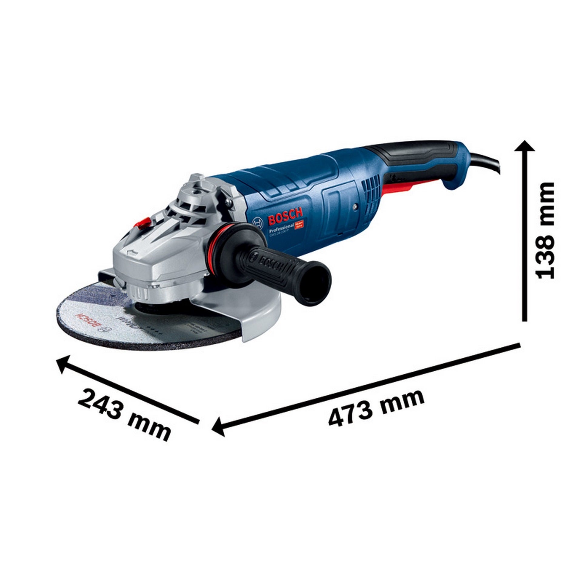 Bosch Winkelschleifer GWS 24-230 P #06018C3100