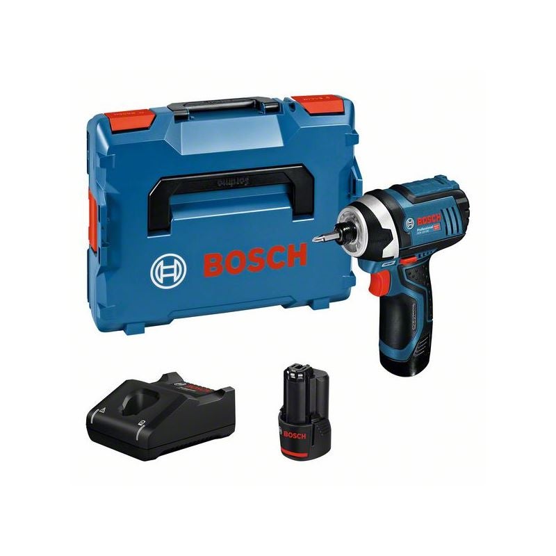 Bosch Akku-Drehschlagschrauber GDR 12V-105, 2 x Akku GBA 12V 2.0Ah in L-BOXX #06019A6977
