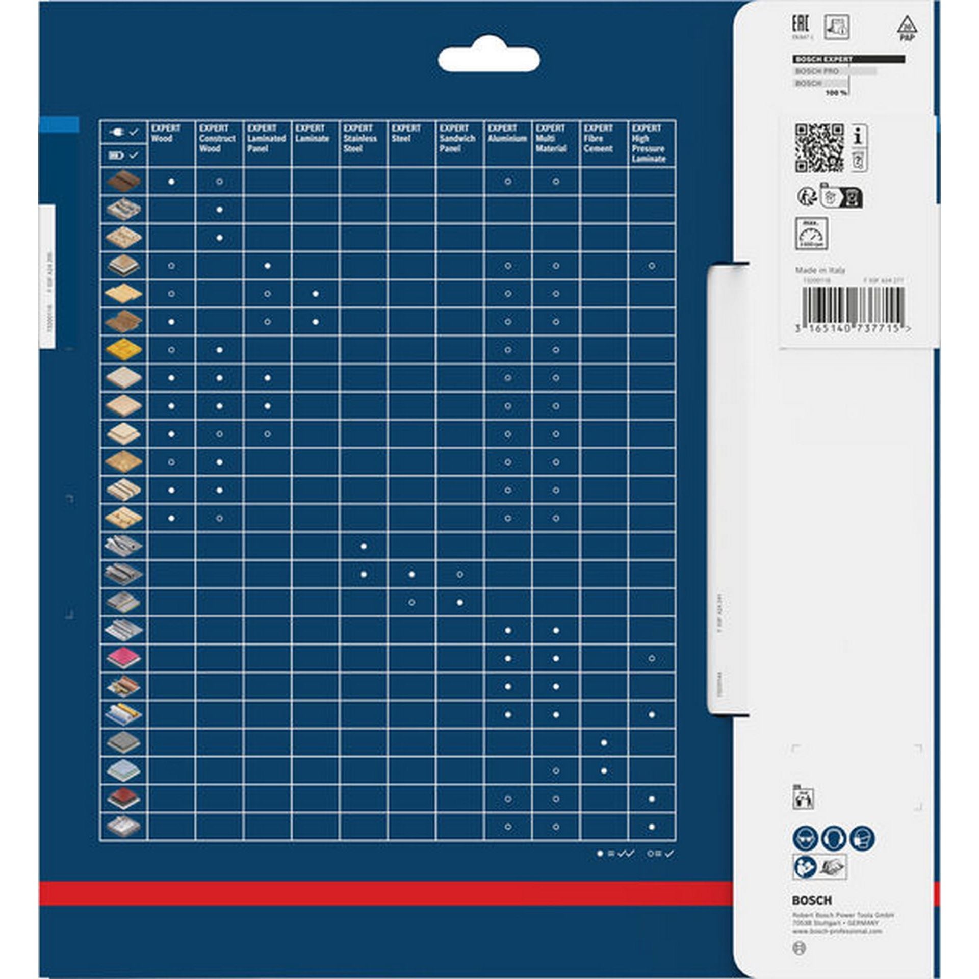 Bosch EXPERT Steel Kreissägeblatt, 230x2/1,6x25,4 mm, Z48 #2608643058