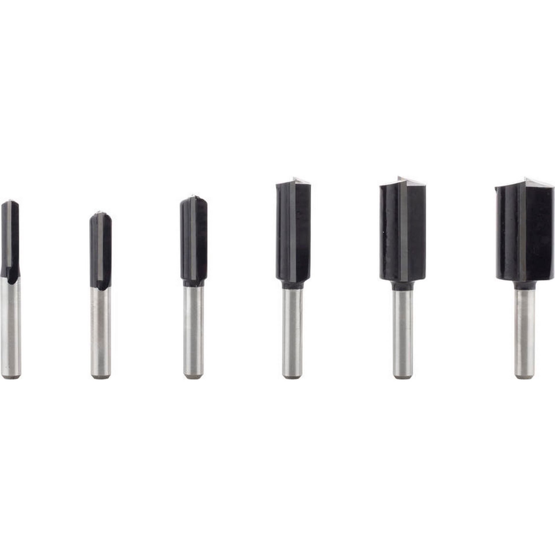 Bosch PRO Nutfräser- Set, Schaft 1/4", 6-tlg. #2607017467