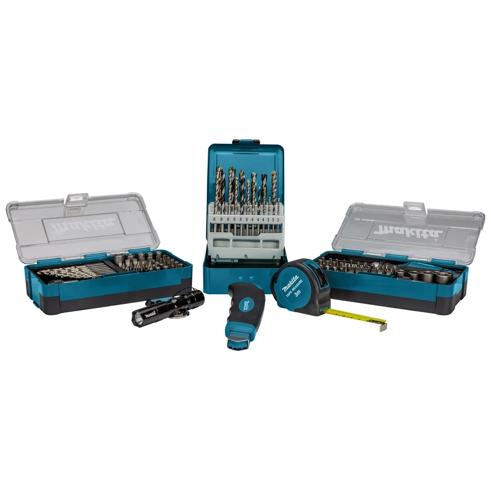 Makita 116 tlg. Bohrer- und Bitset #B-49884