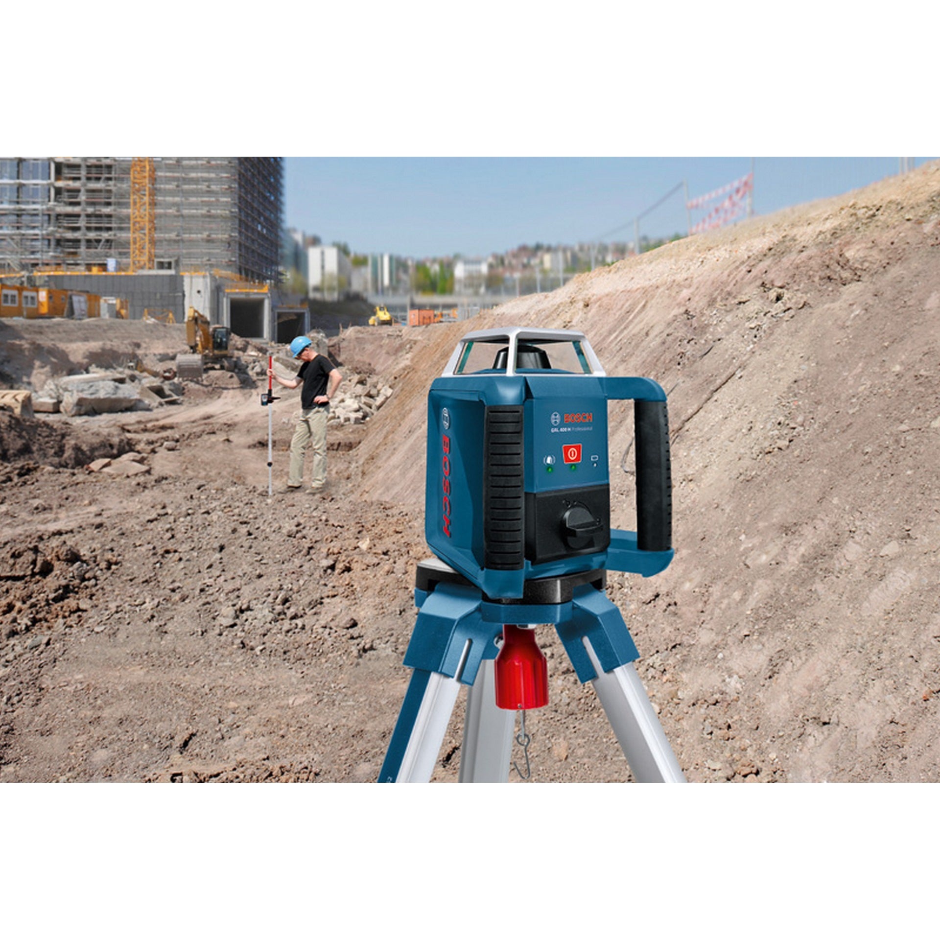Bosch Rotationslaser GRL 400 H im Handwerkerkoffer #0601061800