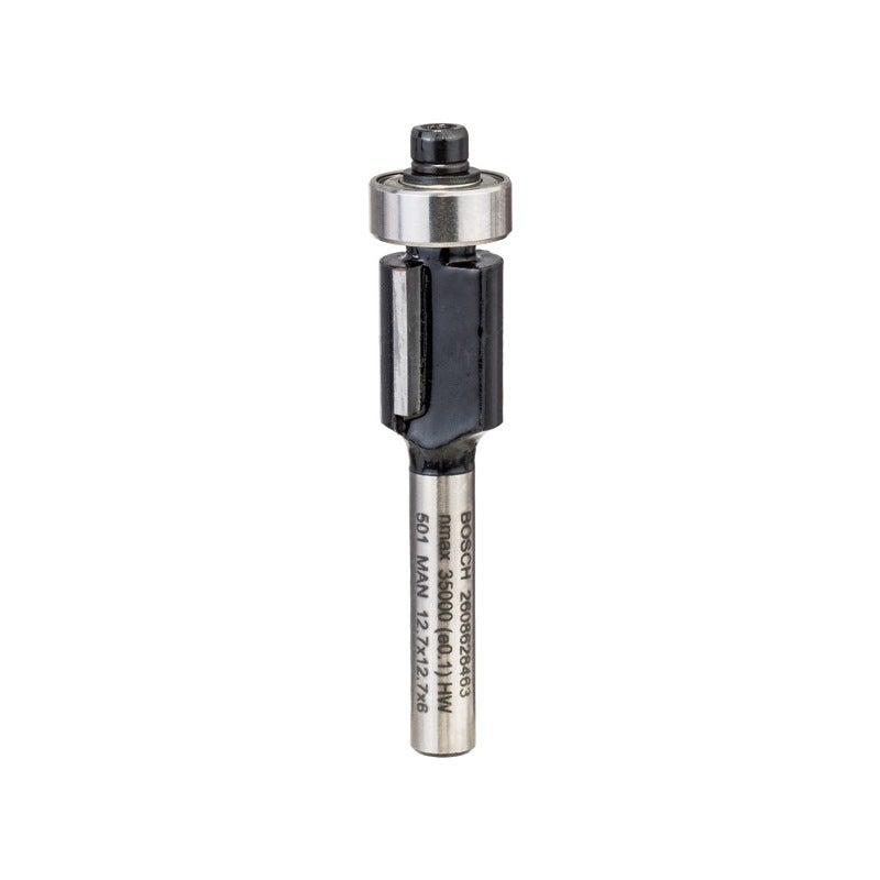 Bosch PRO Bündigfräser mit unterem Kugellager, D 12,7 mm, L 12,7 mm, S 6 mm #2608628463