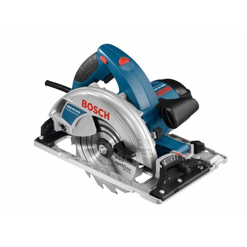 Bosch Handkreissäge GKS 65 GCE + FSN 1400 #0615990M93