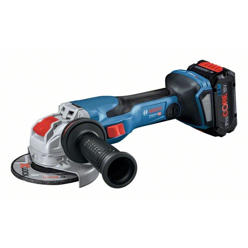 Bosch Akku-Winkelschleifer BITURBO mit X-LOCK GWX 18V-15 C in L-BOXX #06019H6400